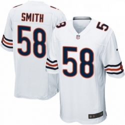 Mens Nike Chicago Bears 58 Roquan Smith Game White NFL Jersey Mens Nike Chicago Bears 58 Roquan Smith Game White NFL Jersey