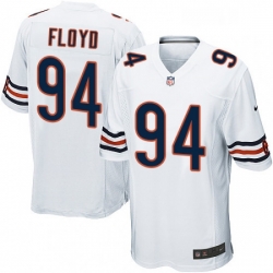 Mens Nike Chicago Bears 94 Leonard Floyd Game White NFL Jersey Mens Nike Chicago Bears 94 Leonard Floyd Game White NFL Jersey