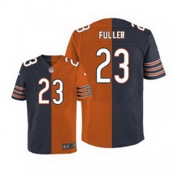 Nike Bears #23 Kyle Fuller Navy Blue Orange Mens Stitched NFL Elite Split Jersey Nike Bears #23 Kyle Fuller Navy Blue Orange Mens Stitched NFL Elite Split Jersey