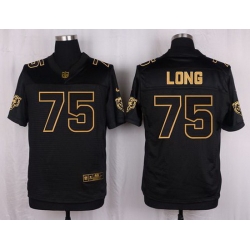 Nike Bears #75 Kyle Long Black Mens Stitched NFL Elite Pro Line Gold Collection Jersey Nike Bears #75 Kyle Long Black Mens Stitched NFL Elite Pro Line Gold Collection Jersey