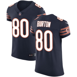 Nike Bears #80 Trey Burton Navy Blue Team Color Men Stitched NFL Vapor Untouchable Elite Jersey Nike Bears #80 Trey Burton Navy Blue Team Color Men Stitched NFL Vapor Untouchable Elite Jersey