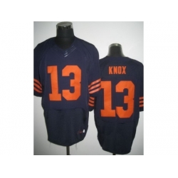 Nike Chicago Bears 13 Johnny Knox Blue Elite Orange Number NFL Jersey Nike Chicago Bears 13 Johnny Knox Blue Elite Orange Number NFL Jersey