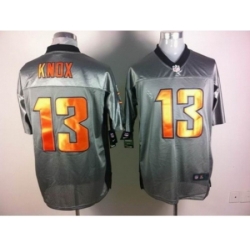 Nike Chicago Bears 13 Johnny Knox Grey Elite Shadow NFL Jersey Nike Chicago Bears 13 Johnny Knox Grey Elite Shadow NFL Jersey