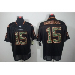 Nike Chicago Bears 15 Brandon Marshall Black Elite Lights Out Camo Number NFL Jersey Nike Chicago Bears 15 Brandon Marshall Black Elite Lights Out Camo Number NFL Jersey