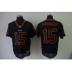 Nike Chicago Bears 15 Brandon Marshall Black Elite Lights Out NFL Jersey Nike Chicago Bears 15 Brandon Marshall Black Elite Lights Out NFL Jersey