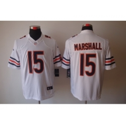 Nike Chicago Bears 15 Brandon Marshall White Limited NFL Jersey Nike Chicago Bears 15 Brandon Marshall White Limited NFL Jersey