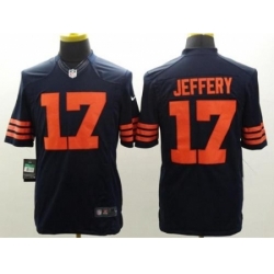 Nike Chicago Bears 17 Alshon Jeffery Blue Limited Orange Number NFL Jersey Nike Chicago Bears 17 Alshon Jeffery Blue Limited Orange Number NFL Jersey