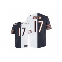 Nike Chicago Bears 17 Alshon Jeffery Navy Blue-White Limited Split NFL Jersey Nike Chicago Bears 17 Alshon Jeffery Navy Blue-White Limited Split NFL Jersey