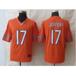 Nike Chicago Bears 17 Alshon Jeffery Orange Limited NFL Jersey Nike Chicago Bears 17 Alshon Jeffery Orange Limited NFL Jersey