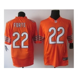 Nike Chicago Bears 22 Matt Forte Orange Limited NFL Jersey Nike Chicago Bears 22 Matt Forte Orange Limited NFL Jersey