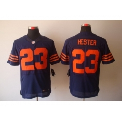 Nike Chicago Bears 23 Devin Hester Blue Elite Orange Number NFL Jersey Nike Chicago Bears 23 Devin Hester Blue Elite Orange Number NFL Jersey