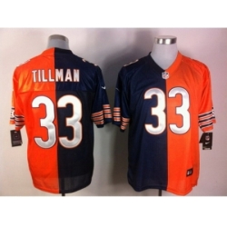Nike Chicago Bears 33 Charles Tillman Orange-blue Elite Split NFL Jersey Nike Chicago Bears 33 Charles Tillman Orange-blue Elite Split NFL Jersey