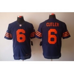 Nike Chicago Bears 6 Jay Cutler Blue Elite Orange Number NFL Jersey Nike Chicago Bears 6 Jay Cutler Blue Elite Orange Number NFL Jersey