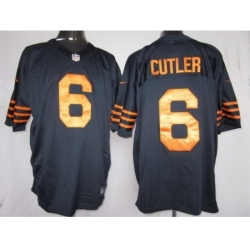 Nike Chicago Bears 6 Jay Cutler Blue Limited Orange Number NFL Jersey Nike Chicago Bears 6 Jay Cutler Blue Limited Orange Number NFL Jersey