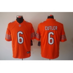 Nike Chicago Bears 6 Jay Cutler Orange Limited NFL Jersey Nike Chicago Bears 6 Jay Cutler Orange Limited NFL Jersey