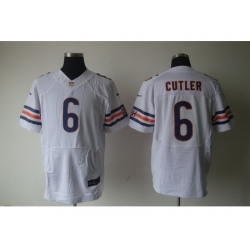 Nike Chicago Bears 6 Jay Cutler White Elite NFL Jersey Nike Chicago Bears 6 Jay Cutler White Elite NFL Jersey