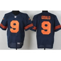 Nike Chicago Bears 9 Robbie Gould Blue Elite Orange Number NFL Jersey Nike Chicago Bears 9 Robbie Gould Blue Elite Orange Number NFL Jersey