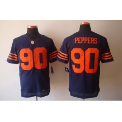 Nike Chicago Bears 90 Julius Peppers Blue Elite Orange Number NFL Jersey Nike Chicago Bears 90 Julius Peppers Blue Elite Orange Number NFL Jersey
