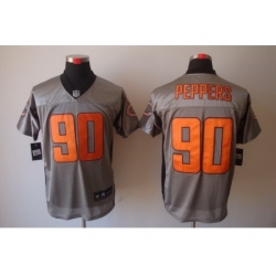 Nike Chicago Bears 90 Julius Peppers Grey Elite Shadow NFL Jersey Nike Chicago Bears 90 Julius Peppers Grey Elite Shadow NFL Jersey