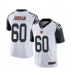 Youth Cincinnati Bengals 60 Michael Jordan Limited White Rush Vapor Untouchable Football Jersey