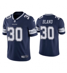 Men Dallas Cowboys 30 DaRon Bland Navy Vapor Limited Stitched Jersey