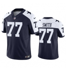 Men Dallas Cowboys 73 Tyler Smith Navy 2023 F U S E  Vapor Limited Stitched Football JerseyS