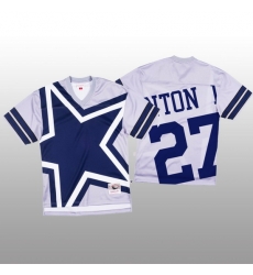 NFL Dallas Cowboys 27 Ha Ha Clinton Dix White Men Mitchell  26 Nell Big Face Fashion Limited NFL Jersey