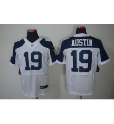 Nike Dallas Cowboys 19 Miles Austin White Elite Thankgivings NFL Jersey