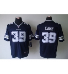 Nike Dallas Cowboys 39 Brandon Carr Blue LIMITED NFL Jersey