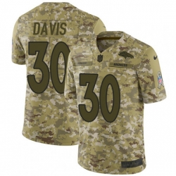 Men Nike Denver Broncos 30 Terrell Davis Limited Camo 2018 Salute to Service NFL Jersey Men Nike Denver Broncos 30 Terrell Davis Limited Camo 2018 Salute to Service NFL Jersey
