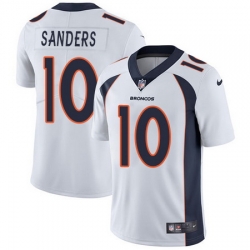 Nike Broncos #10 Emmanuel Sanders White Mens Stitched NFL Vapor Untouchable Limited Jersey Nike Broncos #10 Emmanuel Sanders White Mens Stitched NFL Vapor Untouchable Limited Jersey