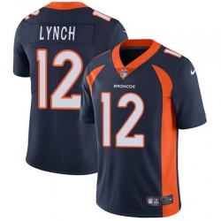 Nike Broncos #12 Paxton Lynch Navy Blue Alternate Mens Stitched NFL Vapor Untouchable Limited Jersey Nike Broncos #12 Paxton Lynch Navy Blue Alternate Mens Stitched NFL Vapor Untouchable Limited Jersey