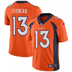 Nike Broncos #13 Trevor Siemian Orange Team Color Mens Stitched NFL Vapor Untouchable Limited Jersey Nike Broncos #13 Trevor Siemian Orange Team Color Mens Stitched NFL Vapor Untouchable Limited Jersey