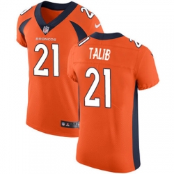 Nike Broncos #21 Aqib Talib Orange Team Color Mens Stitched NFL Vapor Untouchable Elite Jersey Nike Broncos #21 Aqib Talib Orange Team Color Mens Stitched NFL Vapor Untouchable Elite Jersey