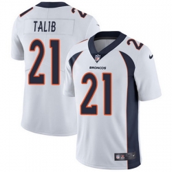 Nike Broncos #21 Aqib Talib White Mens Stitched NFL Vapor Untouchable Limited Jersey Nike Broncos #21 Aqib Talib White Mens Stitched NFL Vapor Untouchable Limited Jersey