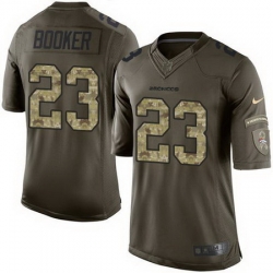 Nike Broncos #23 Devontae Booker Green Mens Stitched NFL Limited Salute To Service Jersey 9698 37028 Nike Broncos #23 Devontae Booker Green Mens Stitched NFL Limited Salute To Service Jersey 9698 37028