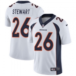 Nike Broncos #26 Darian Stewart White Mens Stitched NFL Vapor Untouchable Limited Jersey Nike Broncos #26 Darian Stewart White Mens Stitched NFL Vapor Untouchable Limited Jersey