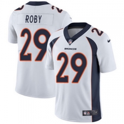 Nike Broncos #29 Bradley Roby White Mens Stitched NFL Vapor Untouchable Limited Jersey Nike Broncos #29 Bradley Roby White Mens Stitched NFL Vapor Untouchable Limited Jersey