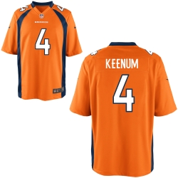 Nike Broncos #4 Case Keenum Orange Elite Jersey Nike Broncos #4 Case Keenum Orange Elite Jersey