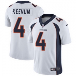 Nike Broncos #4 Case Keenum White Mens Stitched NFL Vapor Untouchable Limited Jersey Nike Broncos #4 Case Keenum White Mens Stitched NFL Vapor Untouchable Limited Jersey