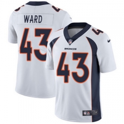 Nike Broncos #43 T J  Ward White Mens Stitched NFL Vapor Untouchable Limited Jersey Nike Broncos #43 T J  Ward White Mens Stitched NFL Vapor Untouchable Limited Jersey