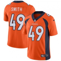 Nike Broncos #49 Dennis Smith Orange Team Color Mens Stitched NFL Vapor Untouchable Limited Jersey Nike Broncos #49 Dennis Smith Orange Team Color Mens Stitched NFL Vapor Untouchable Limited Jersey