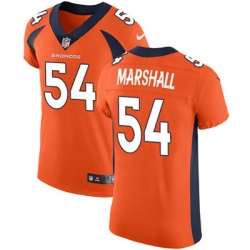 Nike Broncos #54 Brandon Marshall Orange Team Color Mens Stitched NFL Vapor Untouchable Elite Jersey Nike Broncos #54 Brandon Marshall Orange Team Color Mens Stitched NFL Vapor Untouchable Elite Jersey