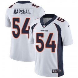 Nike Broncos #54 Brandon Marshall White Mens Stitched NFL Vapor Untouchable Limited Jersey Nike Broncos #54 Brandon Marshall White Mens Stitched NFL Vapor Untouchable Limited Jersey