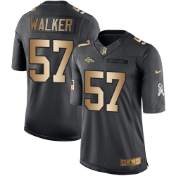 Nike Broncos #57 Demarcus Walker Black Mens Stitched NFL Limited Gold Salute To Service Jersey Nike Broncos #57 Demarcus Walker Black Mens Stitched NFL Limited Gold Salute To Service Jersey