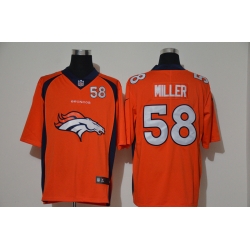 Nike Broncos 58 Von Miller Orange Team Big Logo Number Vapor Untouchable Limited Jersey Nike Broncos 58 Von Miller Orange Team Big Logo Number Vapor Untouchable Limited Jersey