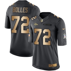 Nike Broncos #72 Garett Bolles Black Mens Stitched NFL Limited Gold Salute To Service Jersey Nike Broncos #72 Garett Bolles Black Mens Stitched NFL Limited Gold Salute To Service Jersey
