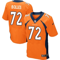 Nike Broncos #72 Garett Bolles Orange Team Color Mens Stitched NFL New Elite Jersey Nike Broncos #72 Garett Bolles Orange Team Color Mens Stitched NFL New Elite Jersey