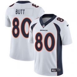 Nike Broncos #80 Jake Butt White Mens Stitched NFL Vapor Untouchable Limited Jersey Nike Broncos #80 Jake Butt White Mens Stitched NFL Vapor Untouchable Limited Jersey