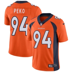 Nike Broncos #94 Domata Peko Orange Team Color Mens Stitched NFL Vapor Untouchable Limited Jersey Nike Broncos #94 Domata Peko Orange Team Color Mens Stitched NFL Vapor Untouchable Limited Jersey
